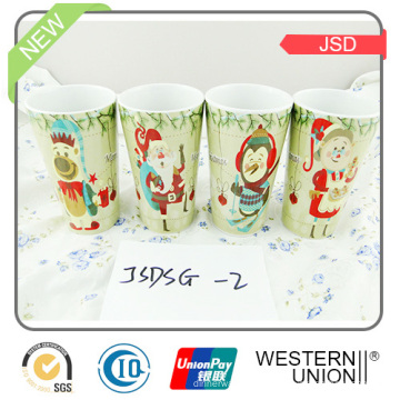 Tasse en céramique promotionnelle de cadeau de Noël